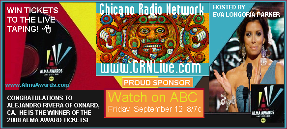 Watch the ALMA Awards on ABC September 12, 2008