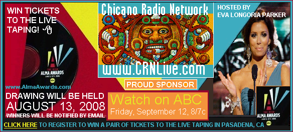 Enter to win tickets for the live taping of the Alma Awards
